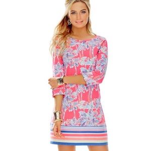 Lilly Pulitzer Linden dress in Flamingo Pink